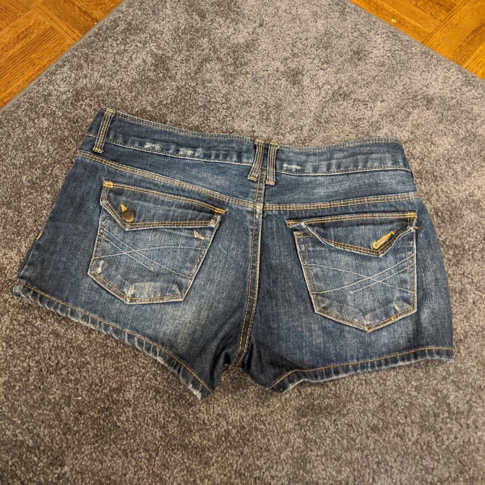Aeropostale Dark Jean Short shorts